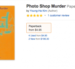 "Photo Shop Murder" on Amazon