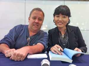 Me and Kim In-suk at SIBF 2011