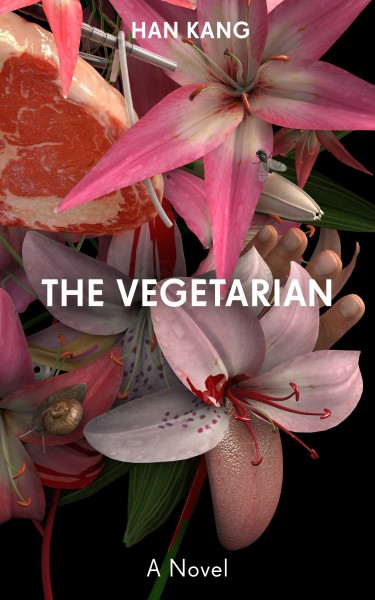 Cover of Han Kang's "Vegetarian"